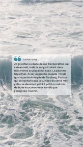 Extrait La Vie en turquoise Elise Giraudau