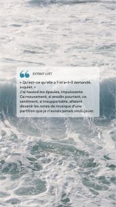 Extrait La Vie en turquoise Elise Giraudau