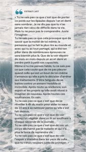 Extrait La Vie en turquoise Elise Giraudau