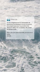 Extrait La Vie en turquoise Elise Giraudau