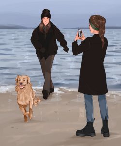 Personnages La Vie en Turquoise Elise Giraudau