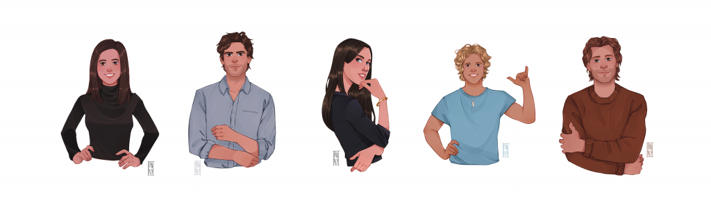Personnages LVET