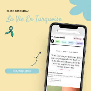 La vie en turquoise Elise Giraudau Femme actuelle